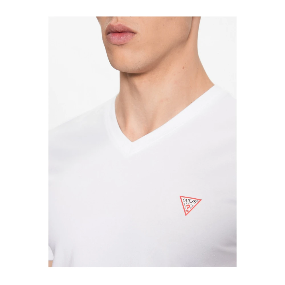 Guess T-Shirts White Heren