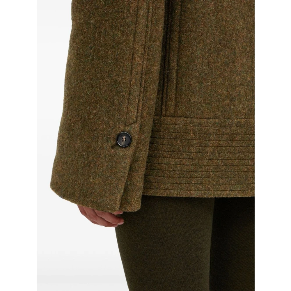 Salvatore Ferragamo Stijlvolle Jassen Collectie Green Dames