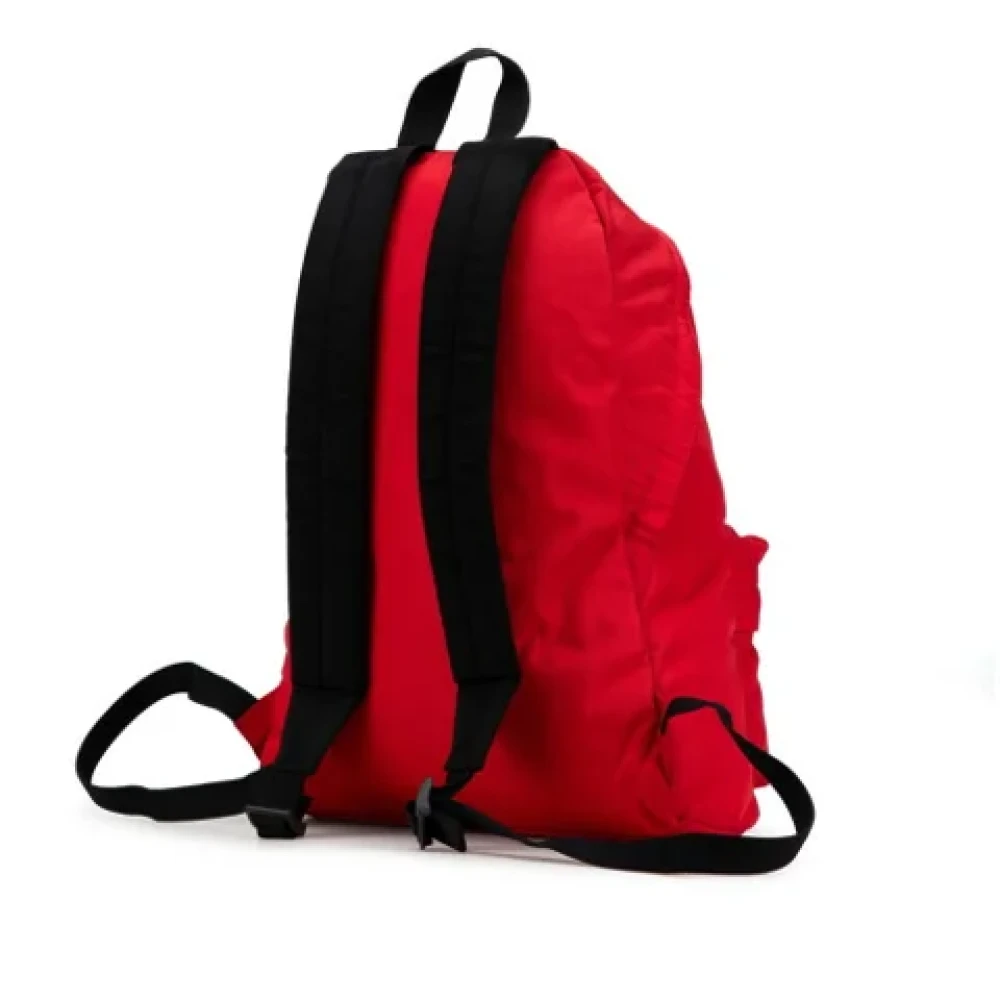 Balenciaga Vintage Pre-owned Canvas shoulder-bags Red Heren