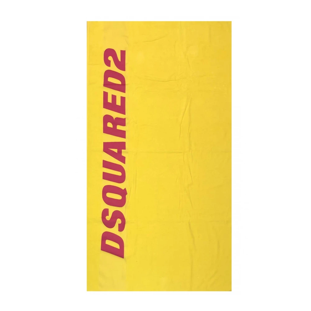 Dsquared2 Towels Yellow Unisex