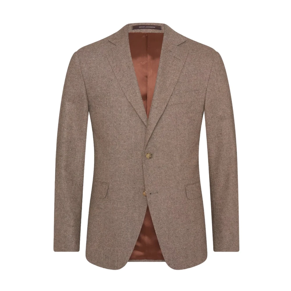 Oscar Jacobson Blazers Beige Heren