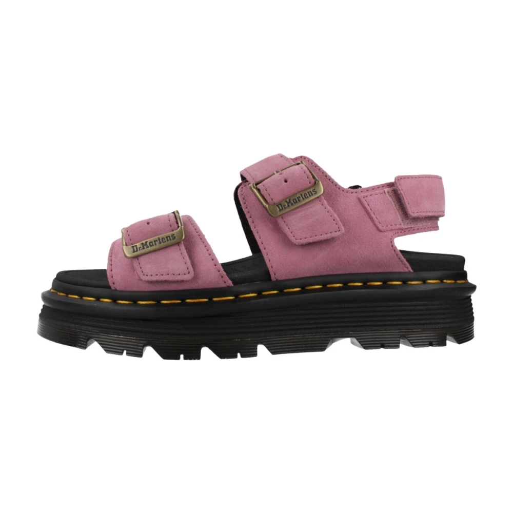 Dr. Martens , Flat Sandals, Female, Pink, 6 Uk, Zebzag Sandal