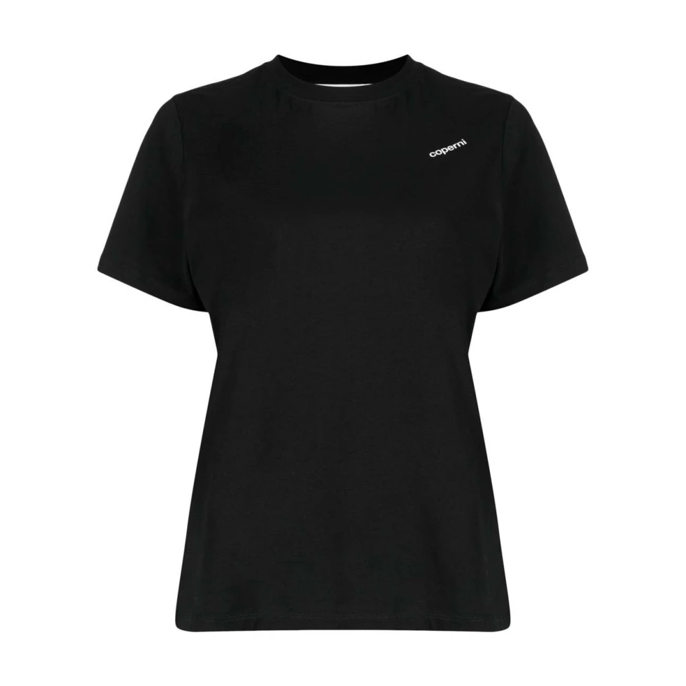 Coperni Women's Black T-Shirts, Xl, Logo Boxy T-Shirt