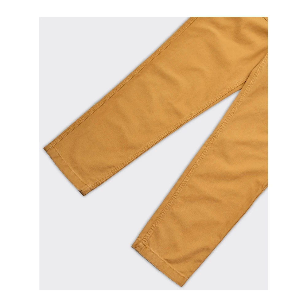 Timberland Canvas Vermoeidheid Broek Yellow Heren