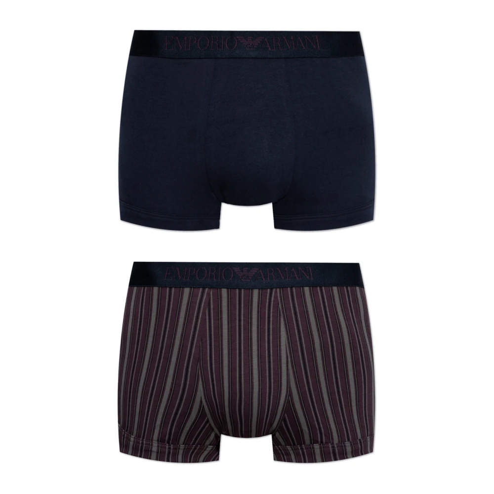 Emporio Armani Twee-pack boxershorts Multicolor Heren