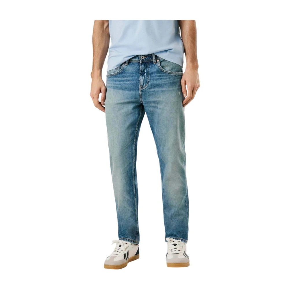 Pepe Jeans Men's Blue Slim Fit Jeans, W29 L32, Straight Denim Jeans
