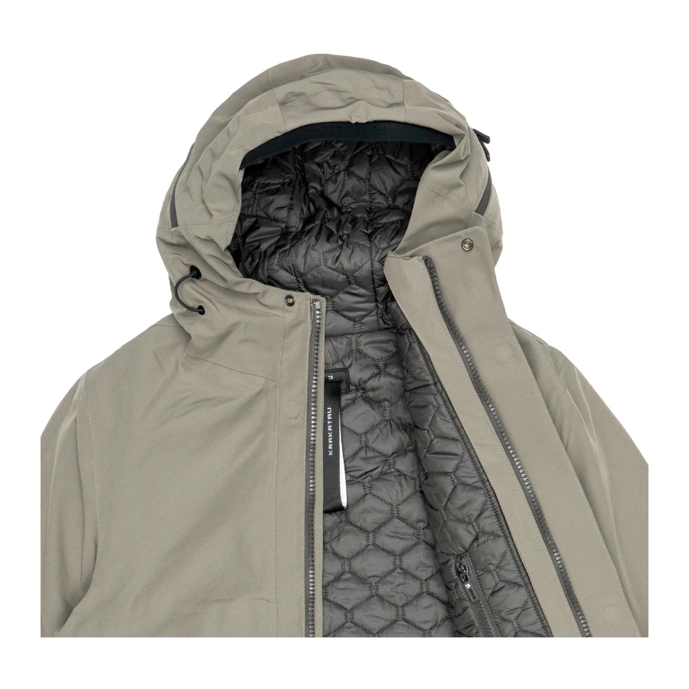 Krakatau Winterparka met gerecyclede isolatie Green Heren
