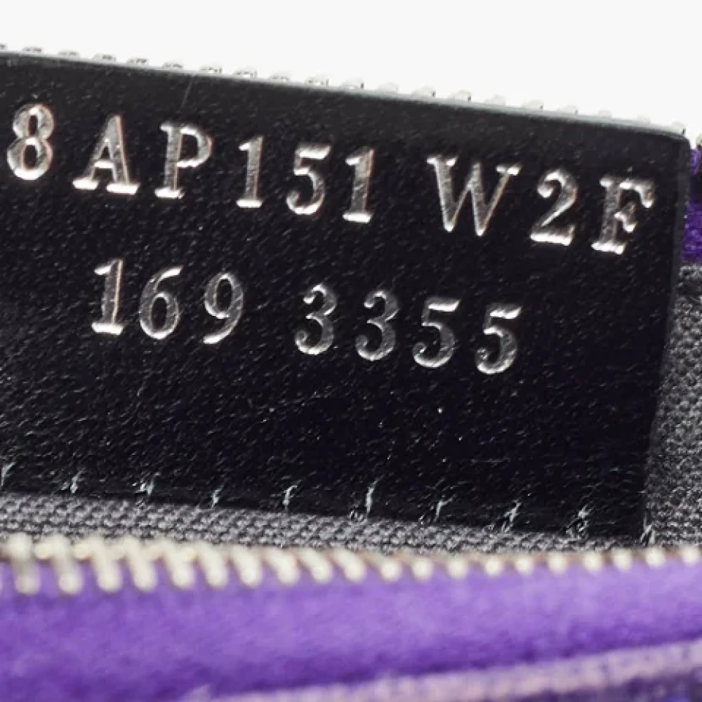 Fendi Vintage Pre-owned Leather wallets Purple Dames