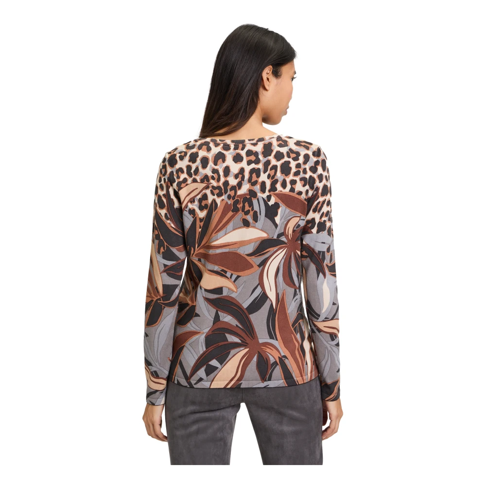 Betty Barclay Bloemen Fijngebreide Trui Multicolor Dames