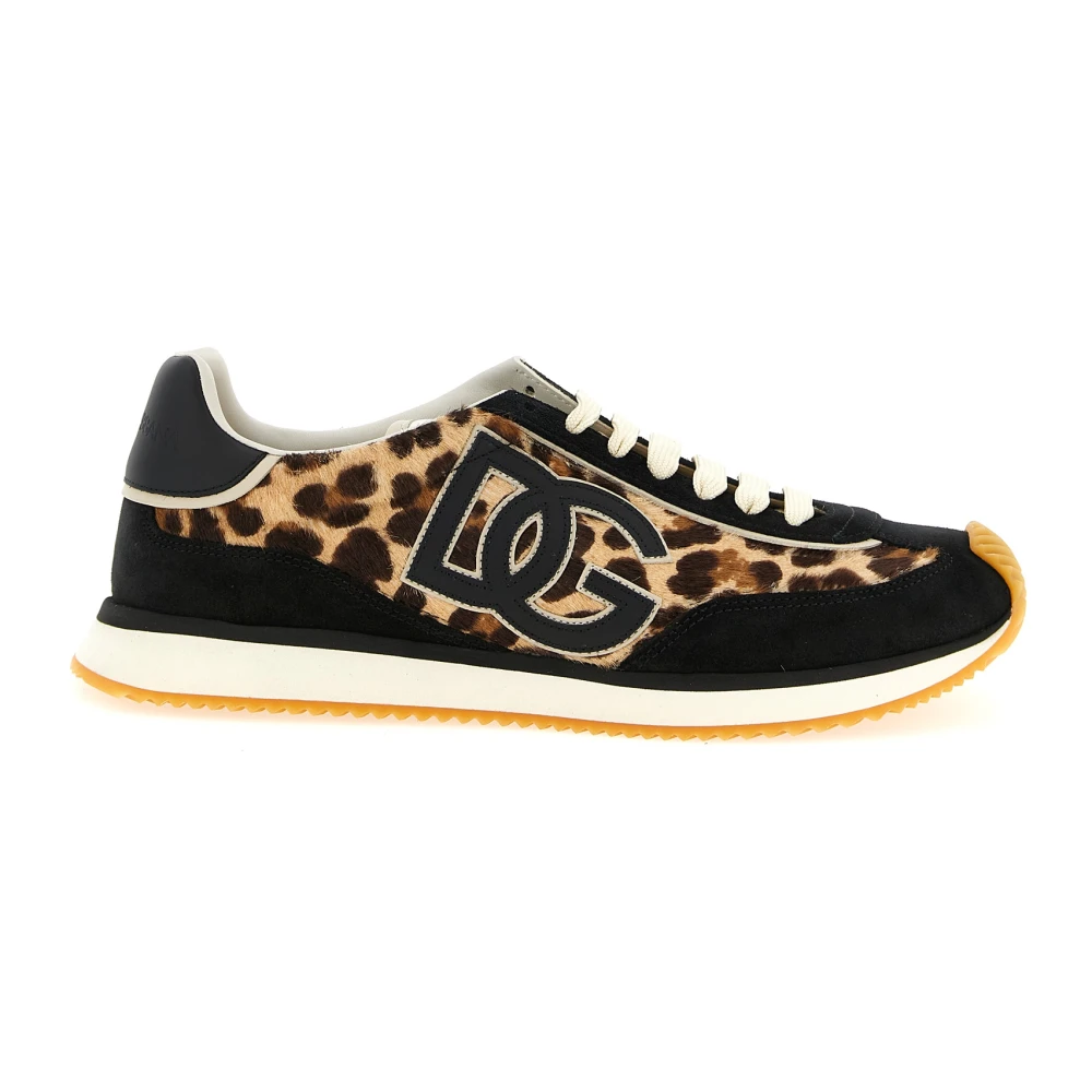 Dolce & Gabbana Women's Multicolor Sneakers, 6 Uk, Dg Cushion Trainers