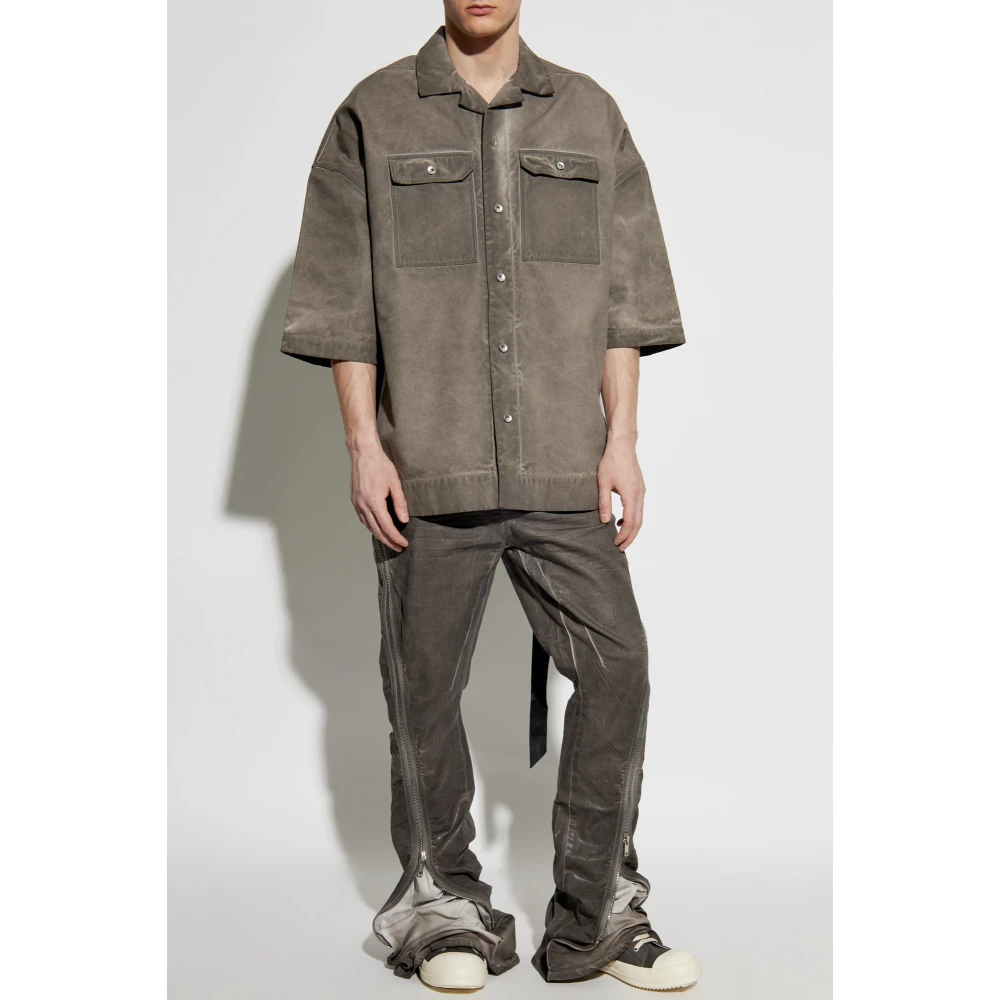 Rick Owens Broek Bolan Banaan Brown Heren