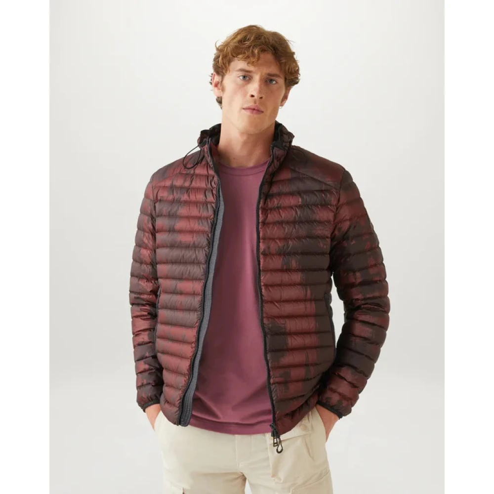 Belstaff Klassiek katoenen T-shirt met korte mouwen Red Heren