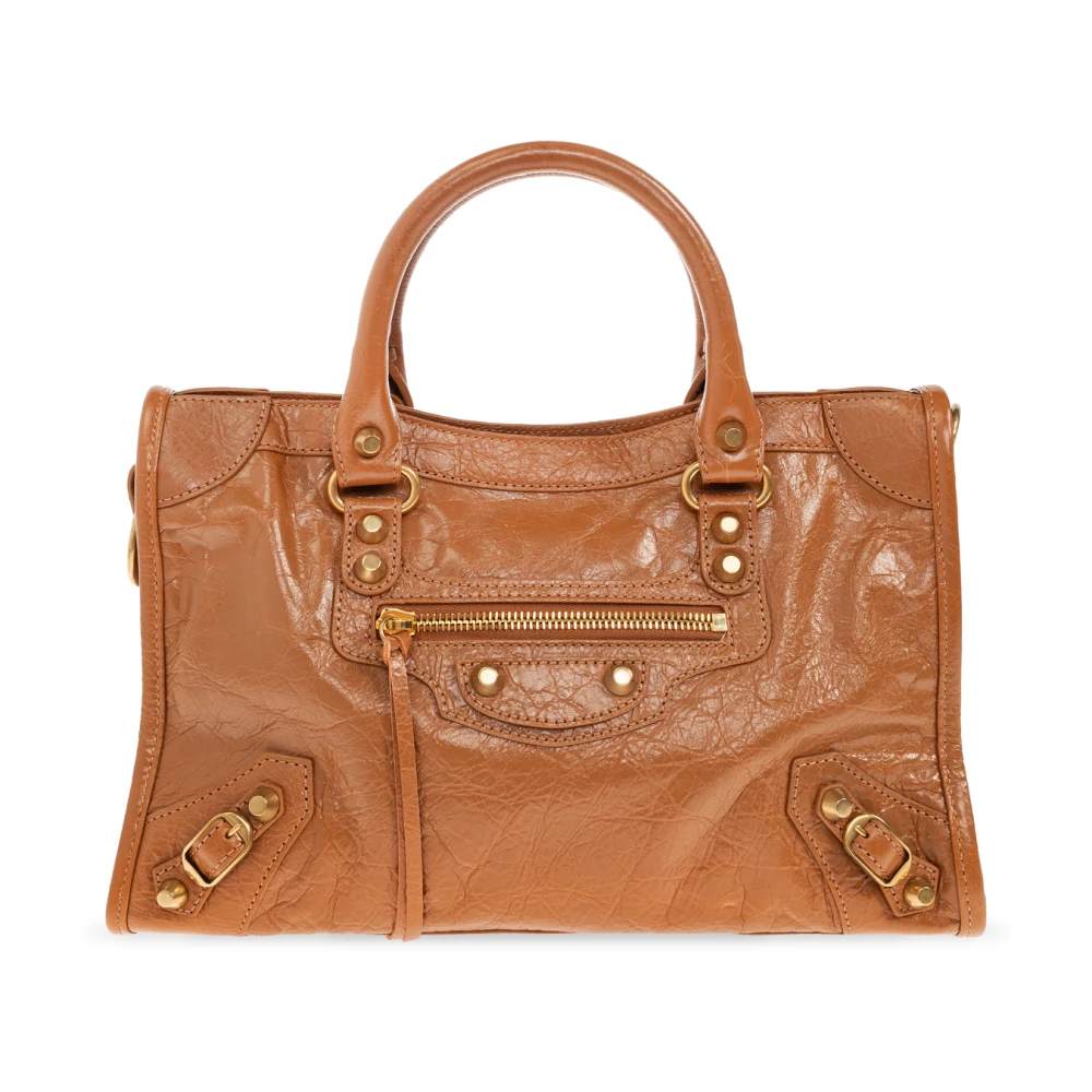 Balenciaga Women's Brown Le City Small Handbag