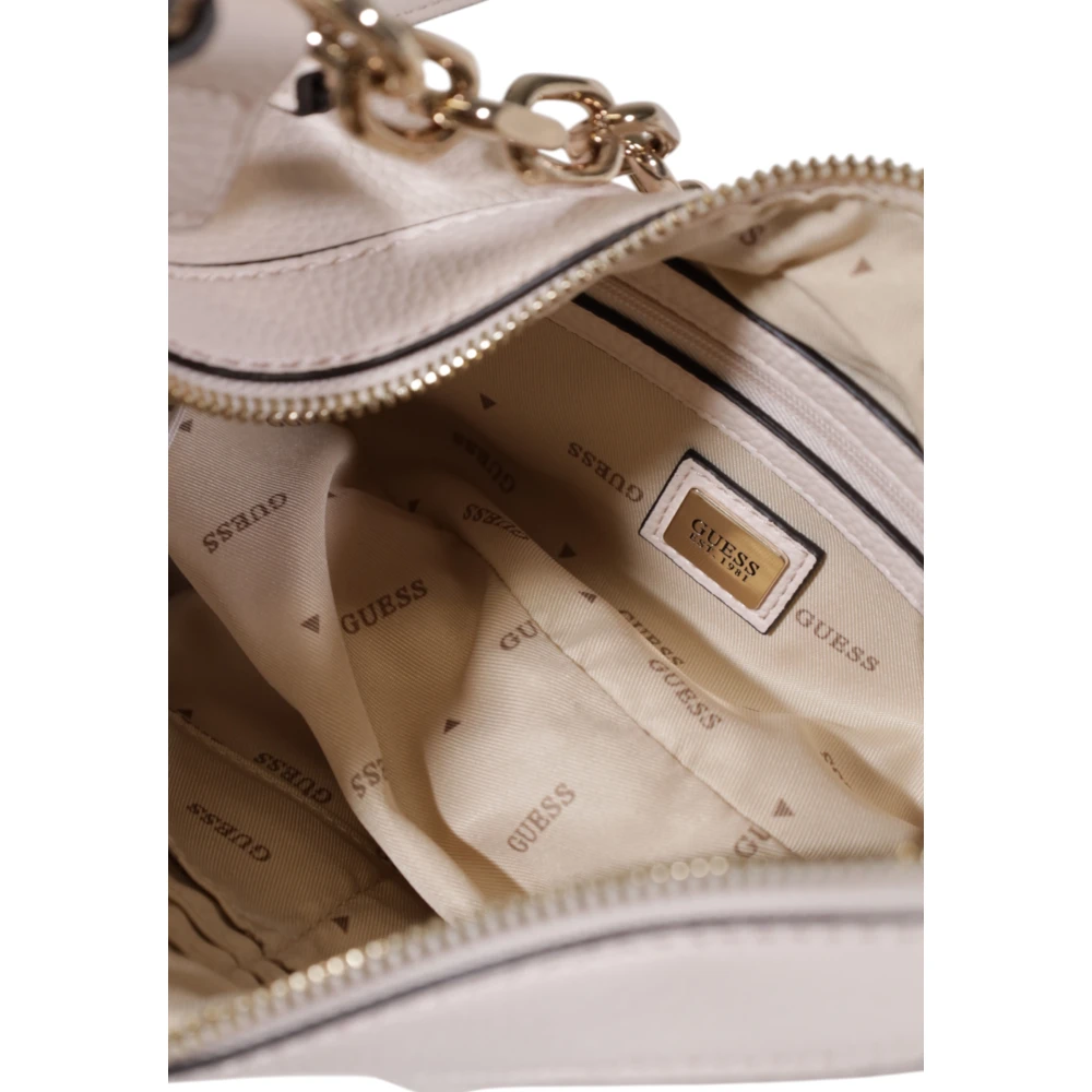 Guess Middelgrote Polyurethaan Dames Tas Collectie Beige Dames