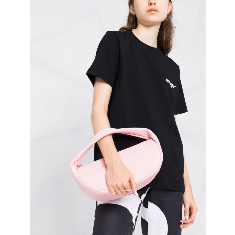 Msgm Casual Katoenen T-Shirt Black Dames