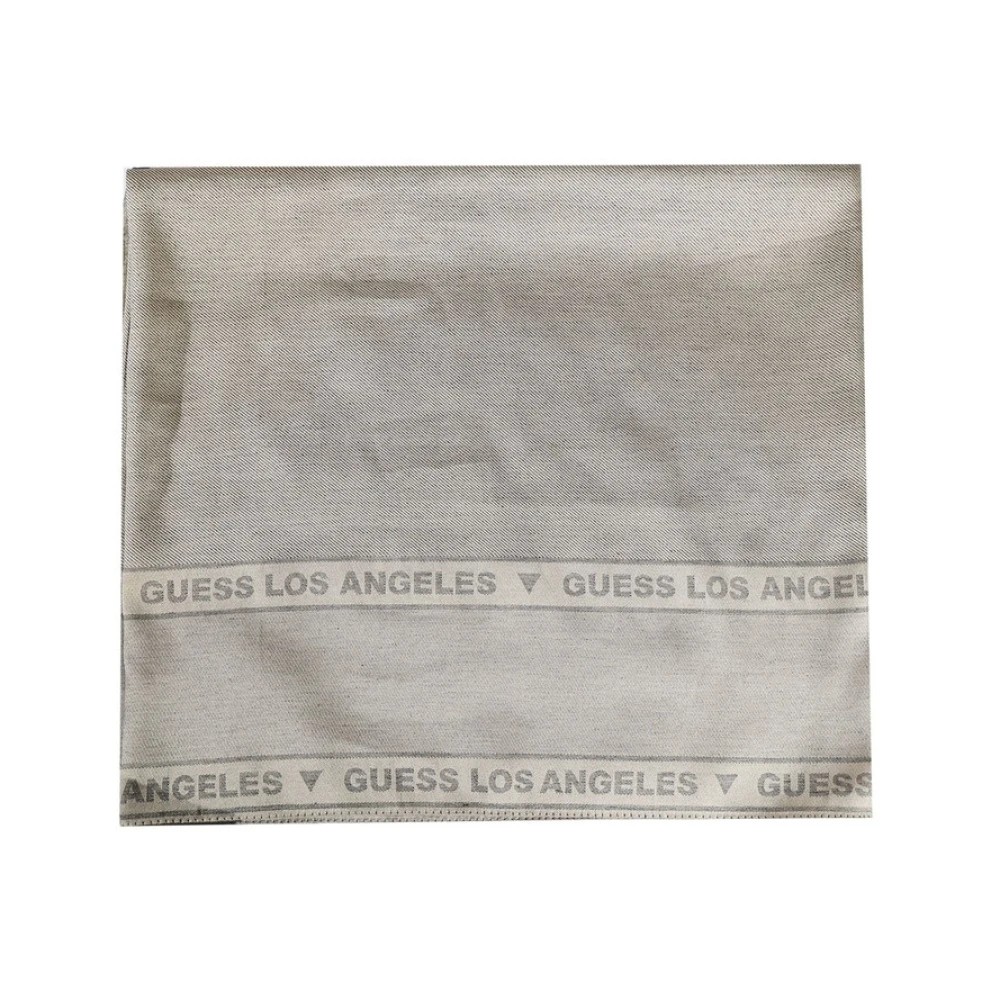 Guess Men's Gray Scarves, One Size, Sciarpa