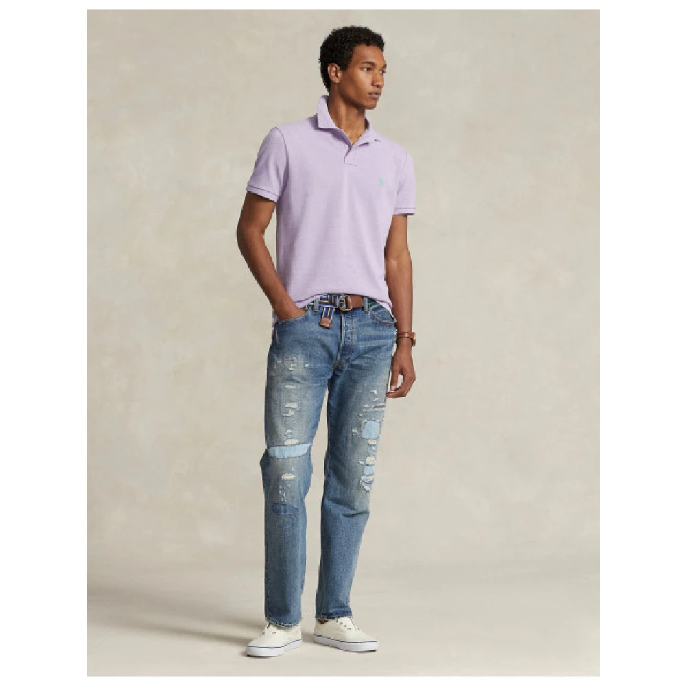 Polo Ralph Lauren Polo met korte mouwen op Purple Heren