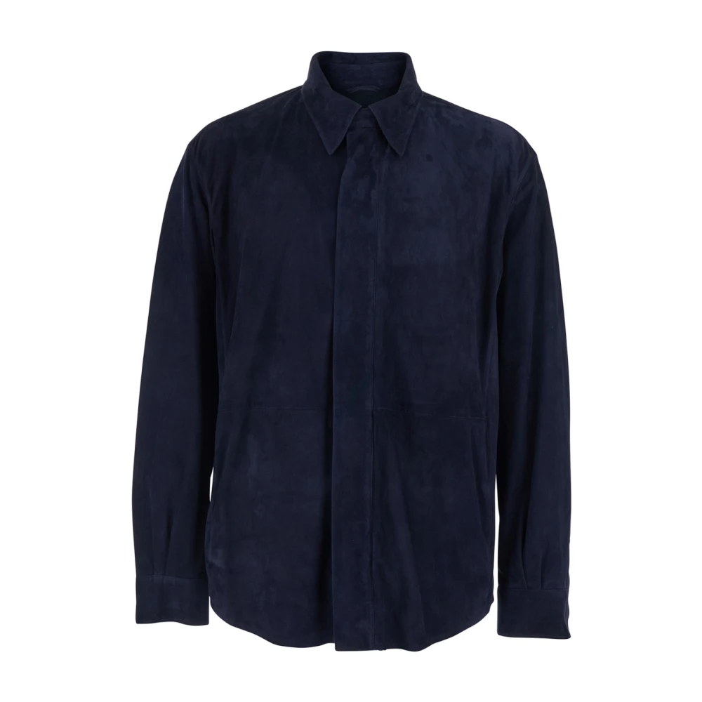 Giorgio Armani Uomo Blu Magliette, L, New,