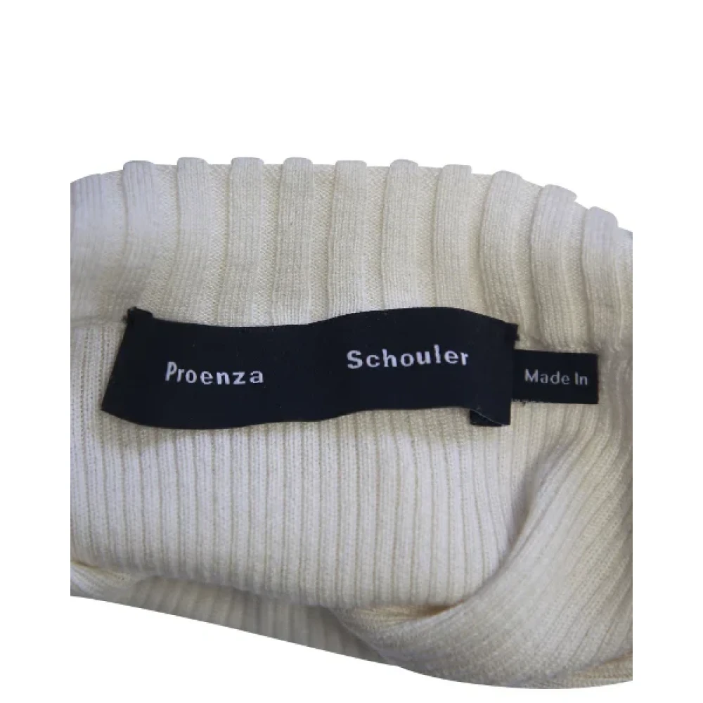 Proenza Schouler Pre-owned Silk tops Beige Dames
