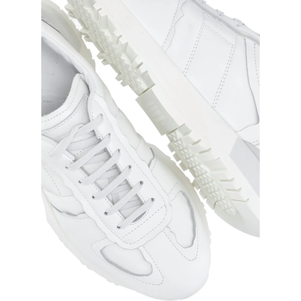 Maison Margiela Witte Leren Sneakers voor Mannen White Heren