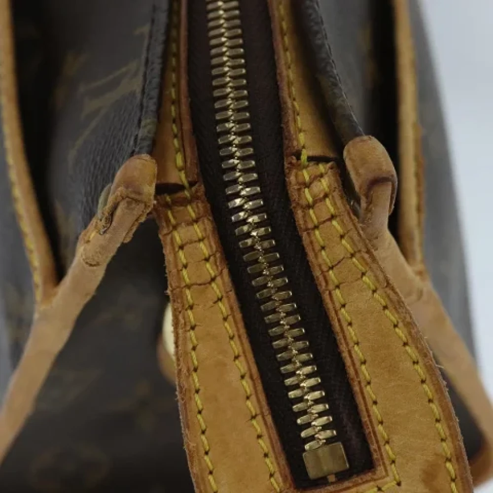 Louis Vuitton Vintage Pre-owned Canvas shoulder-bags Brown Dames