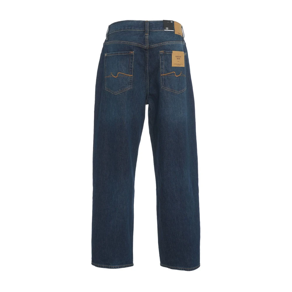 7 For All Mankind Blauwe Jeans Aw24 Blue Heren