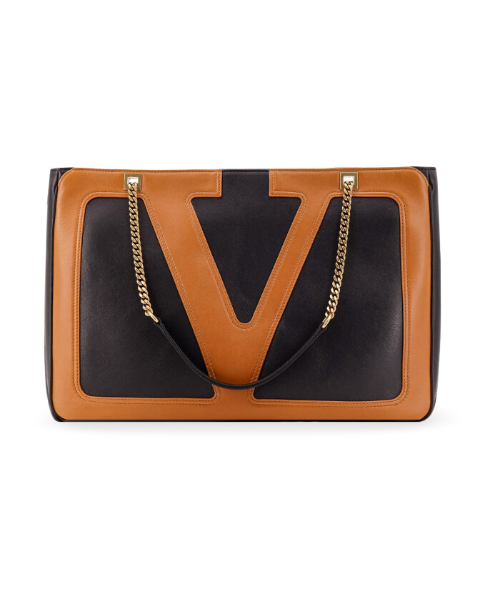 black-chain-handle-vlogo-bag