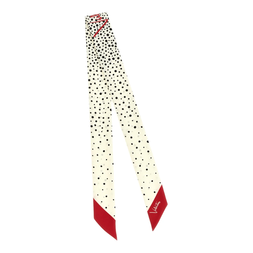 Valentino Garavani Women's Multicolor Silk Scarves, One Size, Little Stars Starry Silk Bandeau Scarf