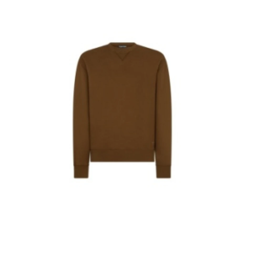 Tom Ford Men's Brown Sweatshirts, L, Jumpers