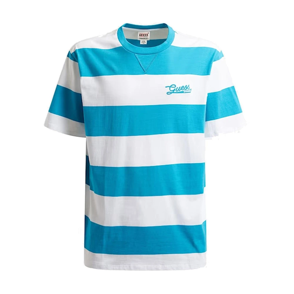 Guess - Tops > T-Shirts - Blue - Guess - Modalova