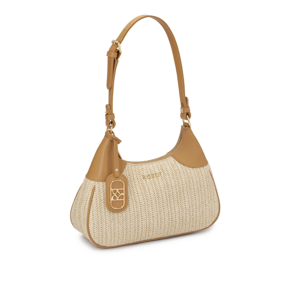 Kazar Beige gevlochten baguette handtas Beige Dames