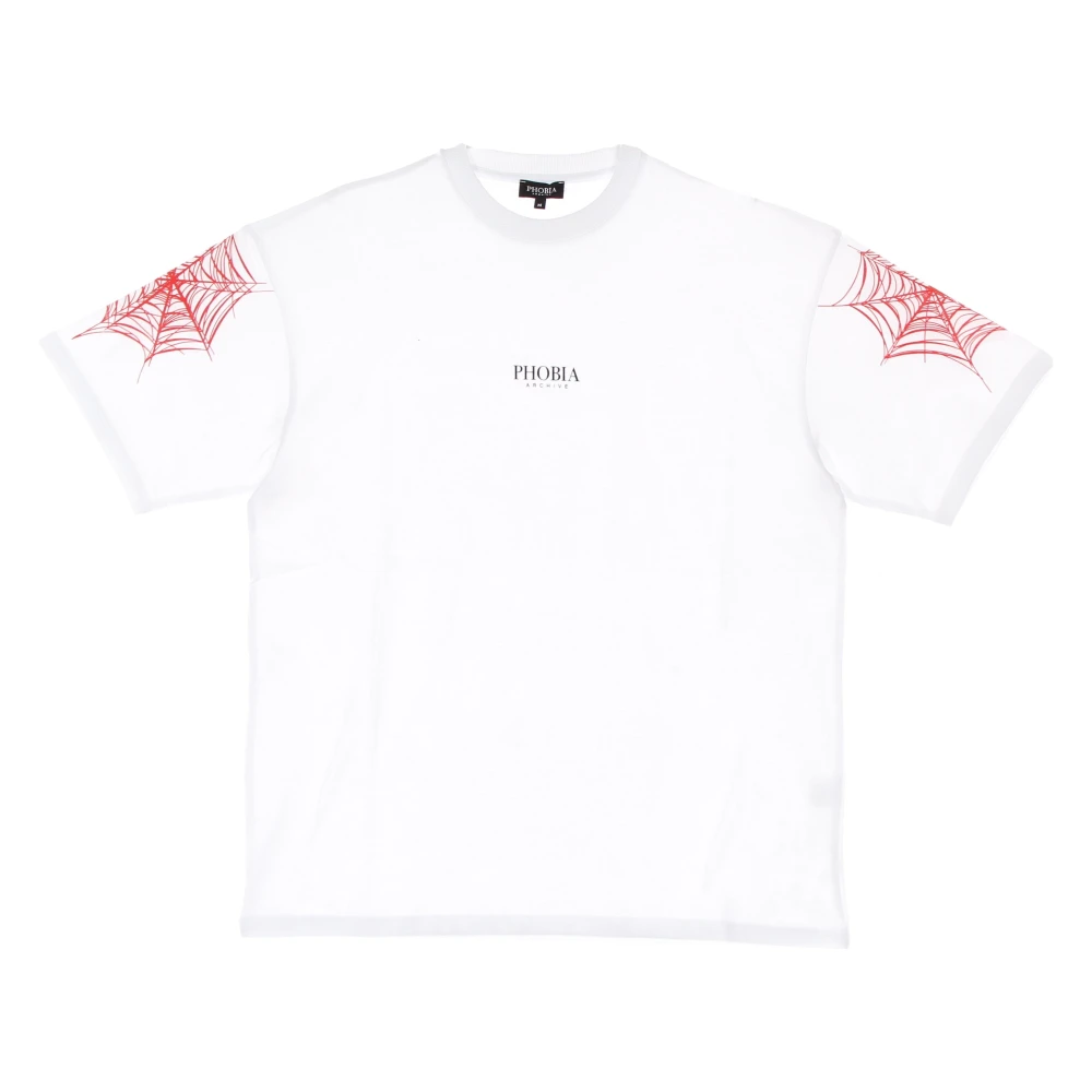Phobia Archive Uomo Bianco - T-Shirt Ragnatela - Tops - L