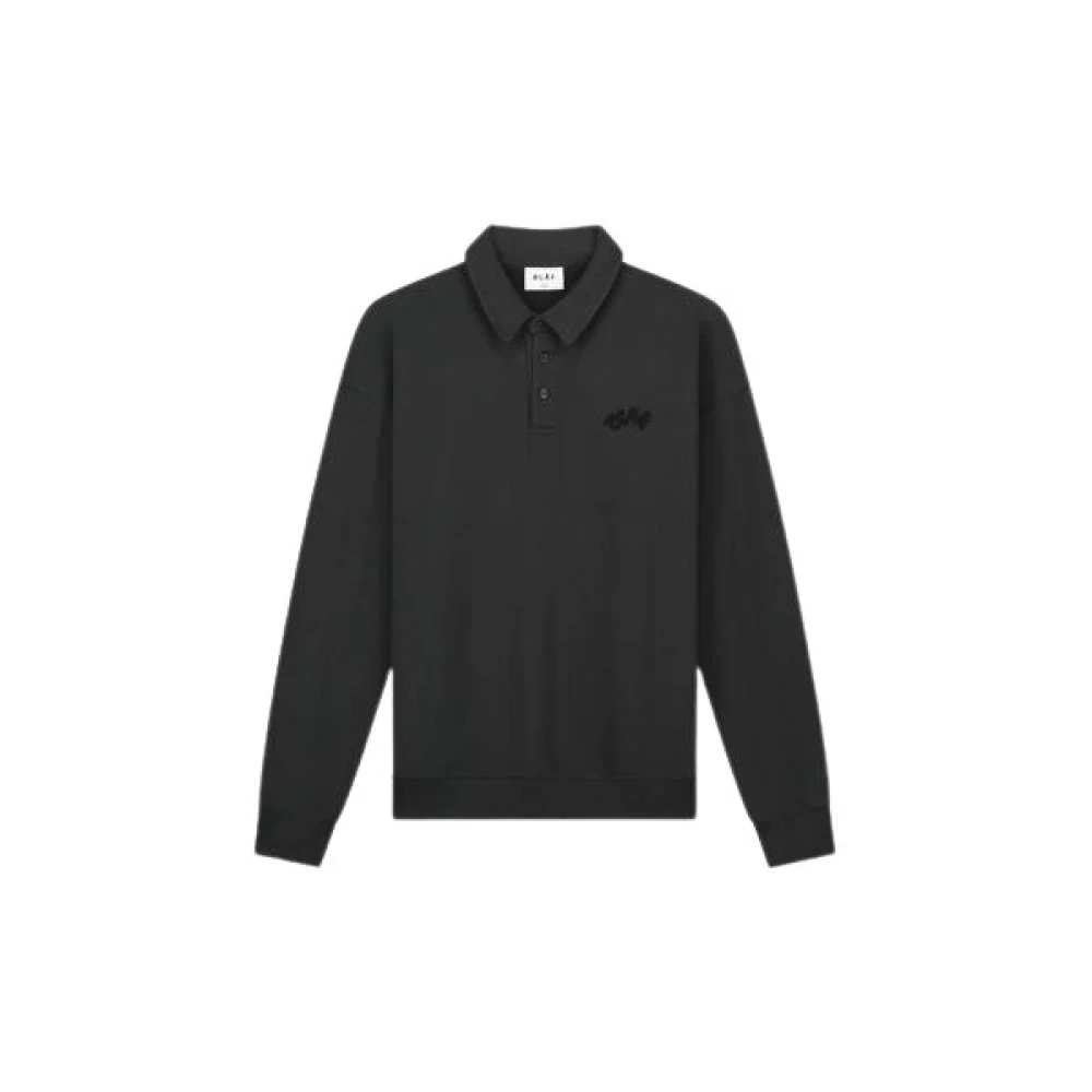 Olaf Hussein Luxe Signature Polo Shirt Black Heren