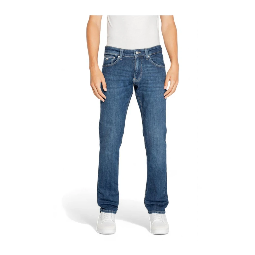 Tommy Jeans Katoenen Jeanscollectie voor Mannen Blue Heren
