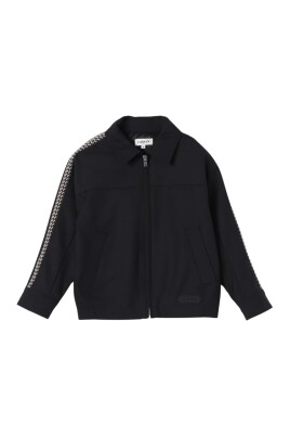 manteau-noir-en-laine-a-manches-longues