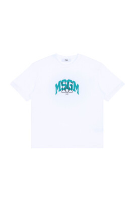 enfant-t-shirt-blanc-avec-logo-imprime