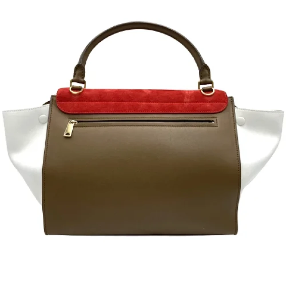 Celine Vintage Pre-owned Leather totes Brown Dames