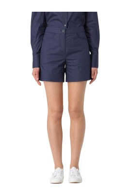 classic-fit-blue-woman-shorts