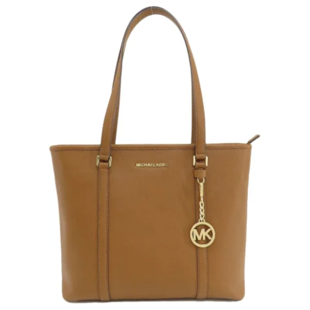 Michael Kors Pre-owned Leather totes Brown Dames