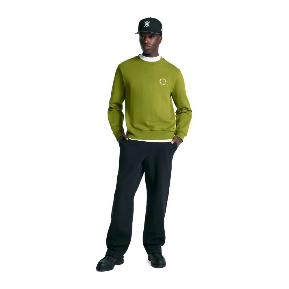 Daily Paper Groene Cardamom Orbit Sweatshirt Green Heren