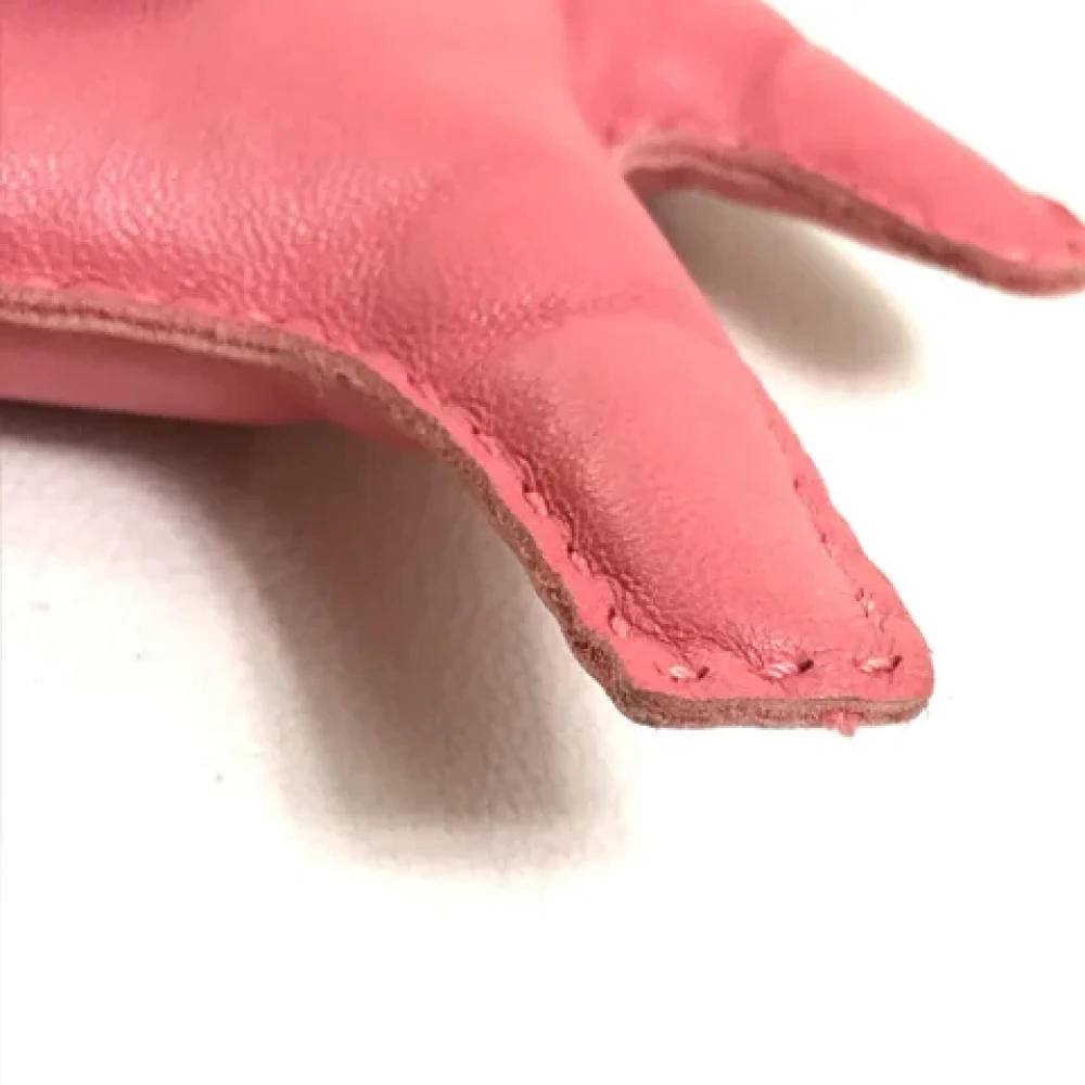 Hermès Vintage Pre-owned Leather home-office Pink Dames