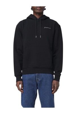 sweat-a-capuche-decontracte-noir