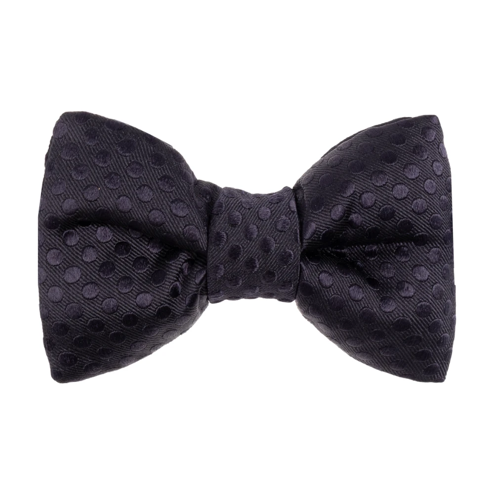 Tom Ford Zijden vlinderdas Blue Heren