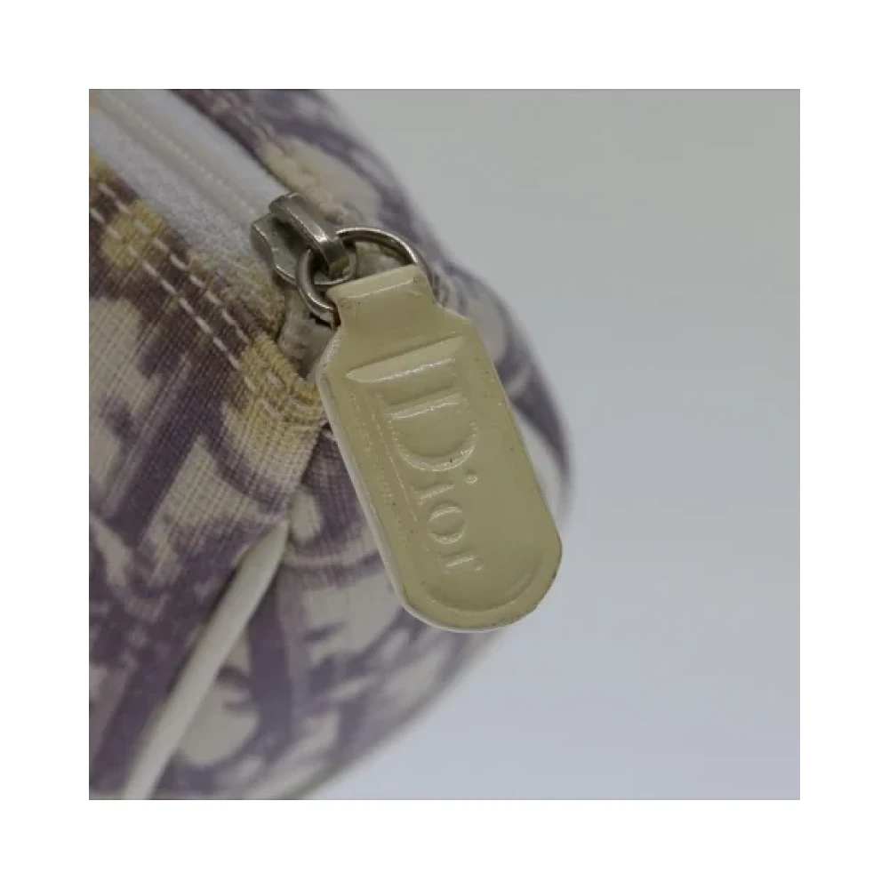 Dior Vintage Pre-owned Canvas dior-bags Purple Dames