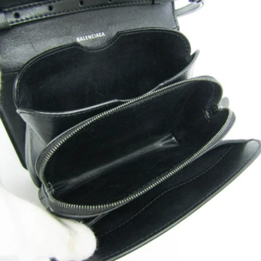 Balenciaga Vintage Pre-owned Leather shoulder-bags Black Dames