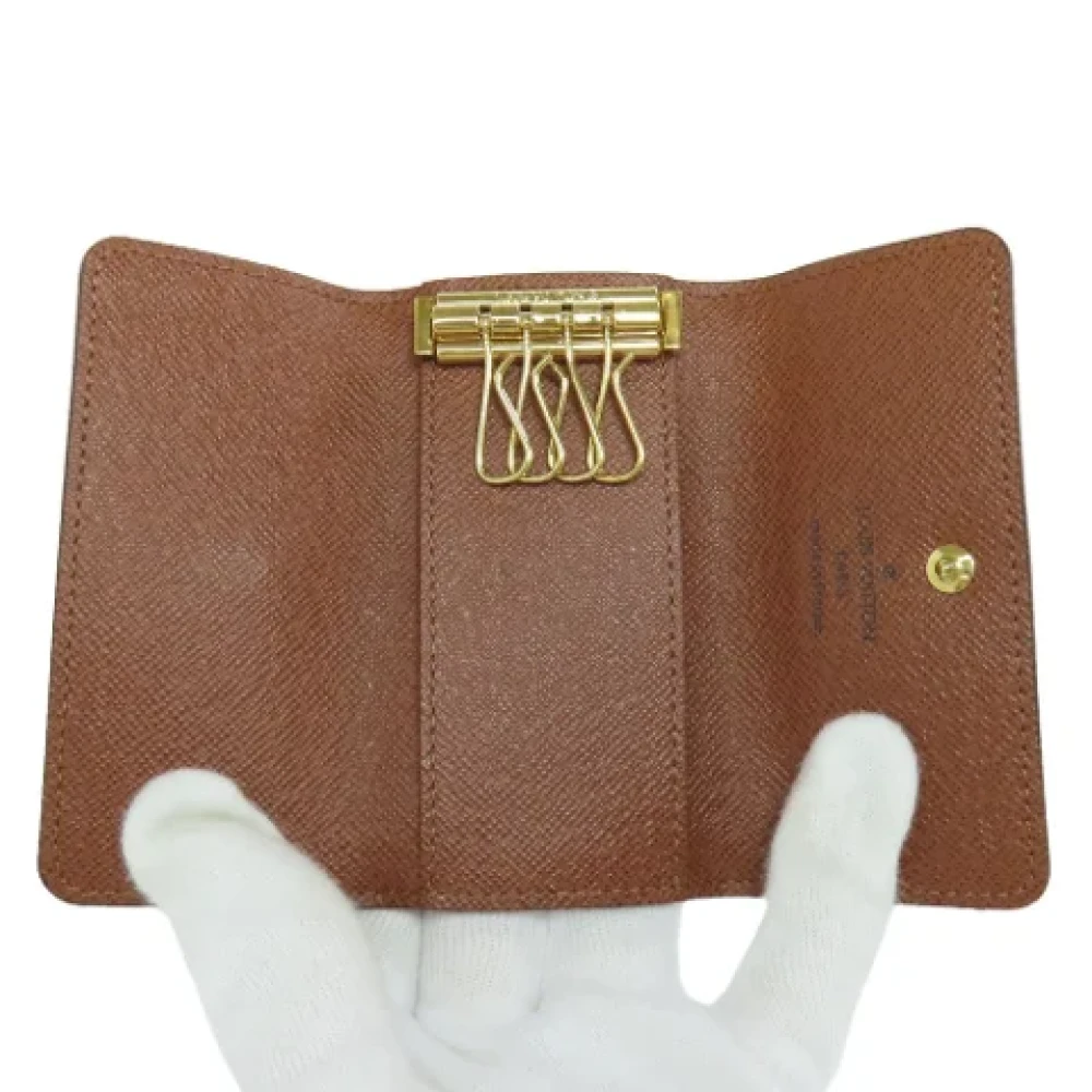 Louis Vuitton Vintage Pre-owned Canvas key-holders Brown Dames