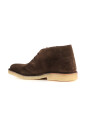 bottes-en-daim-marron-fonce