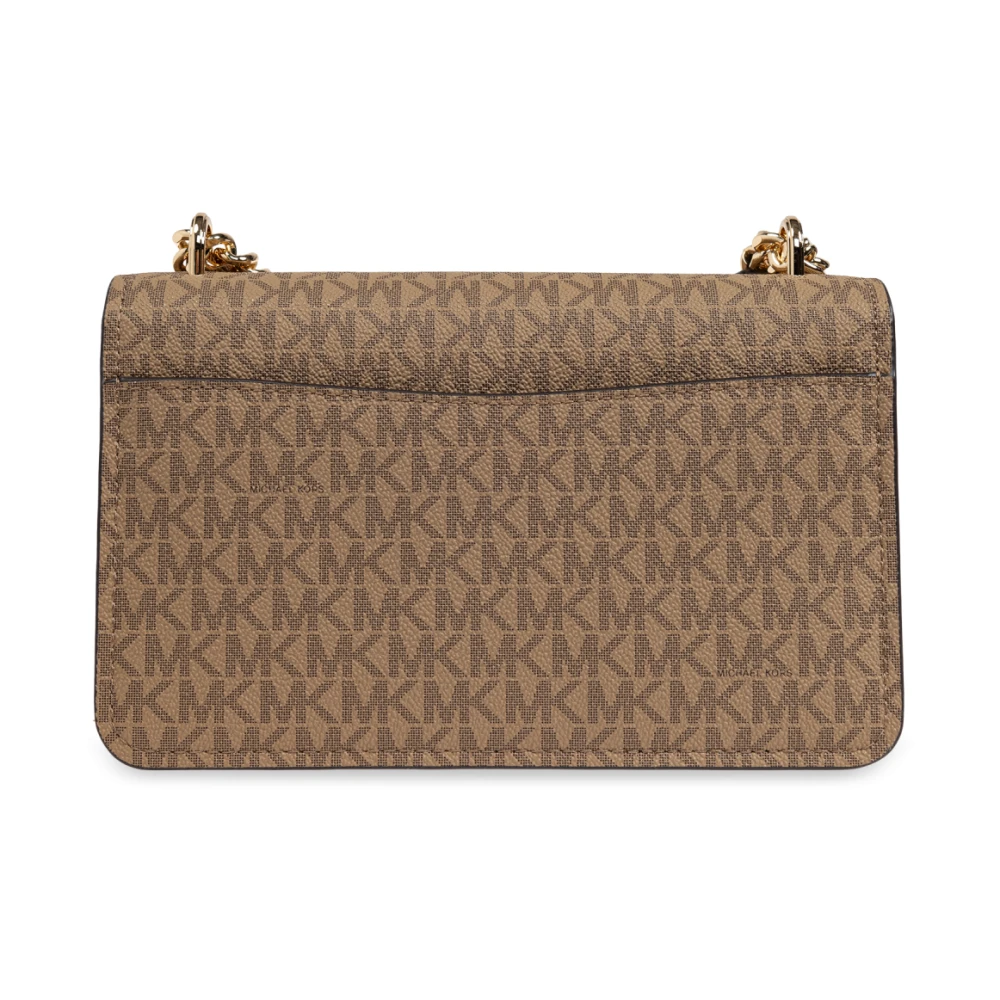Michael Kors Schoudertas Claire Beige Dames