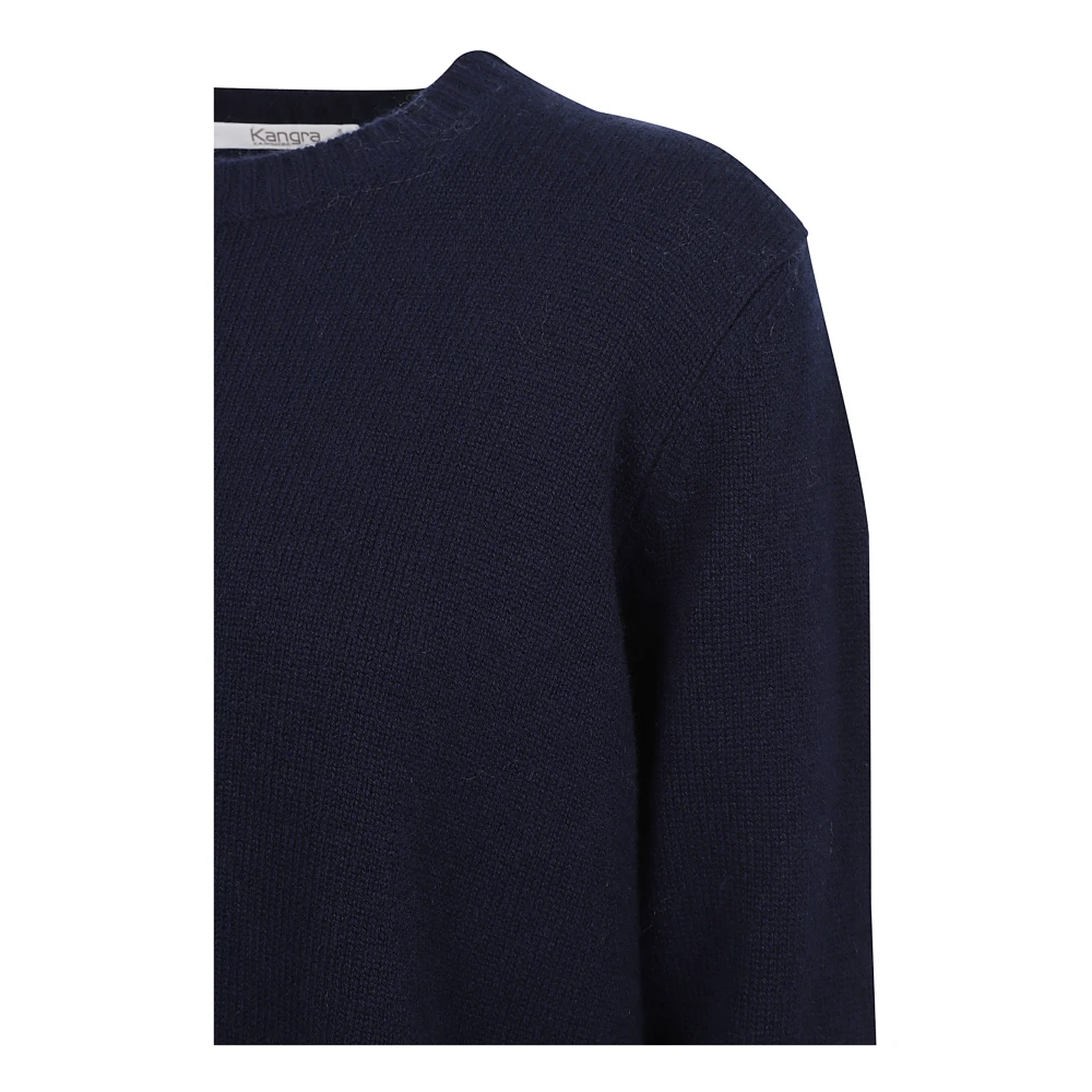 Kangra Blauwe Cashmere Trui Made in Italy Blue Dames