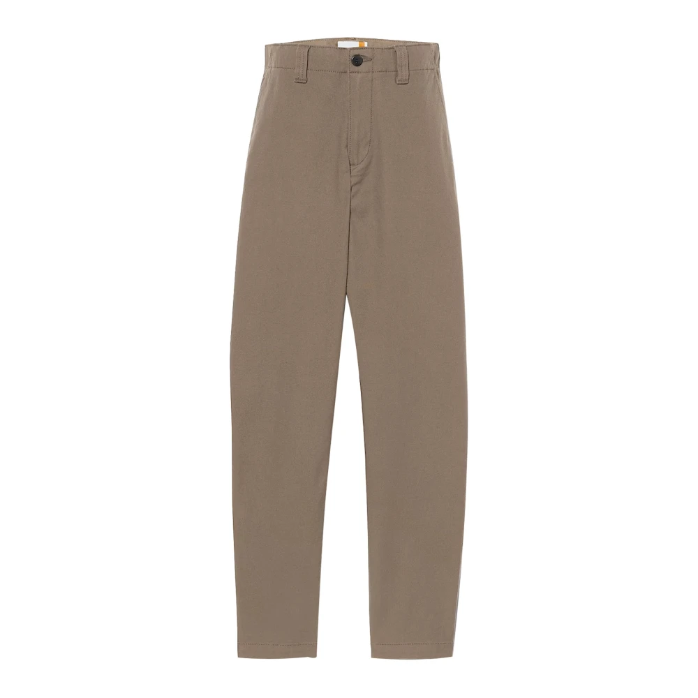 Timberland Bruine Twill Claremont Chino Broek Brown Heren